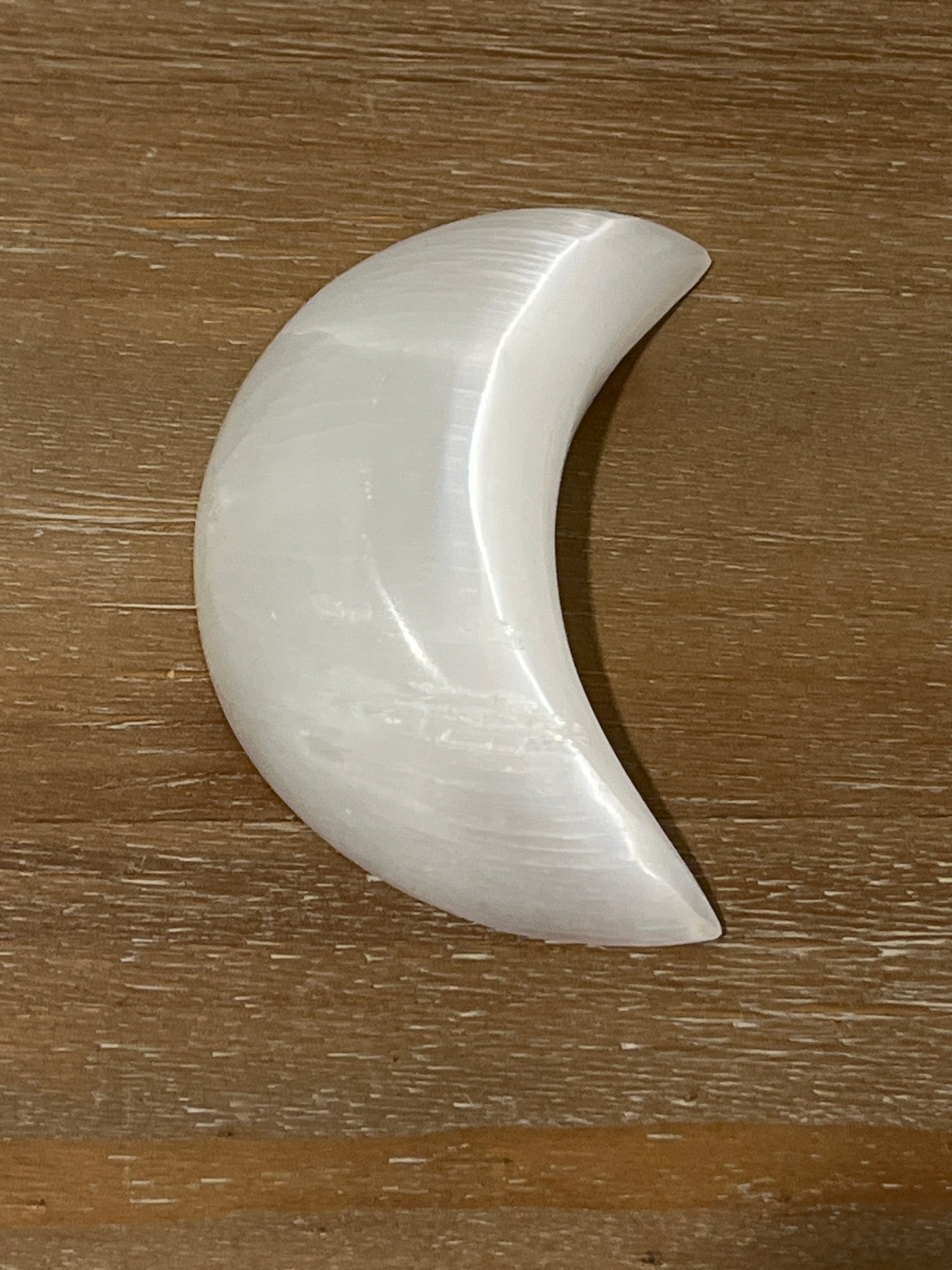 Puffy Selenite Moon