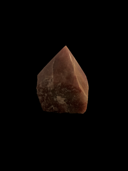 Strawberry Quartz Base Cut Point A004