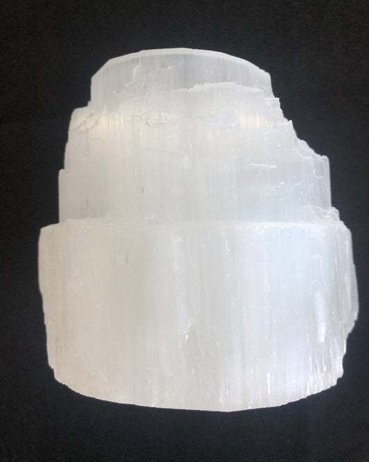 Selenite Tealight Holder