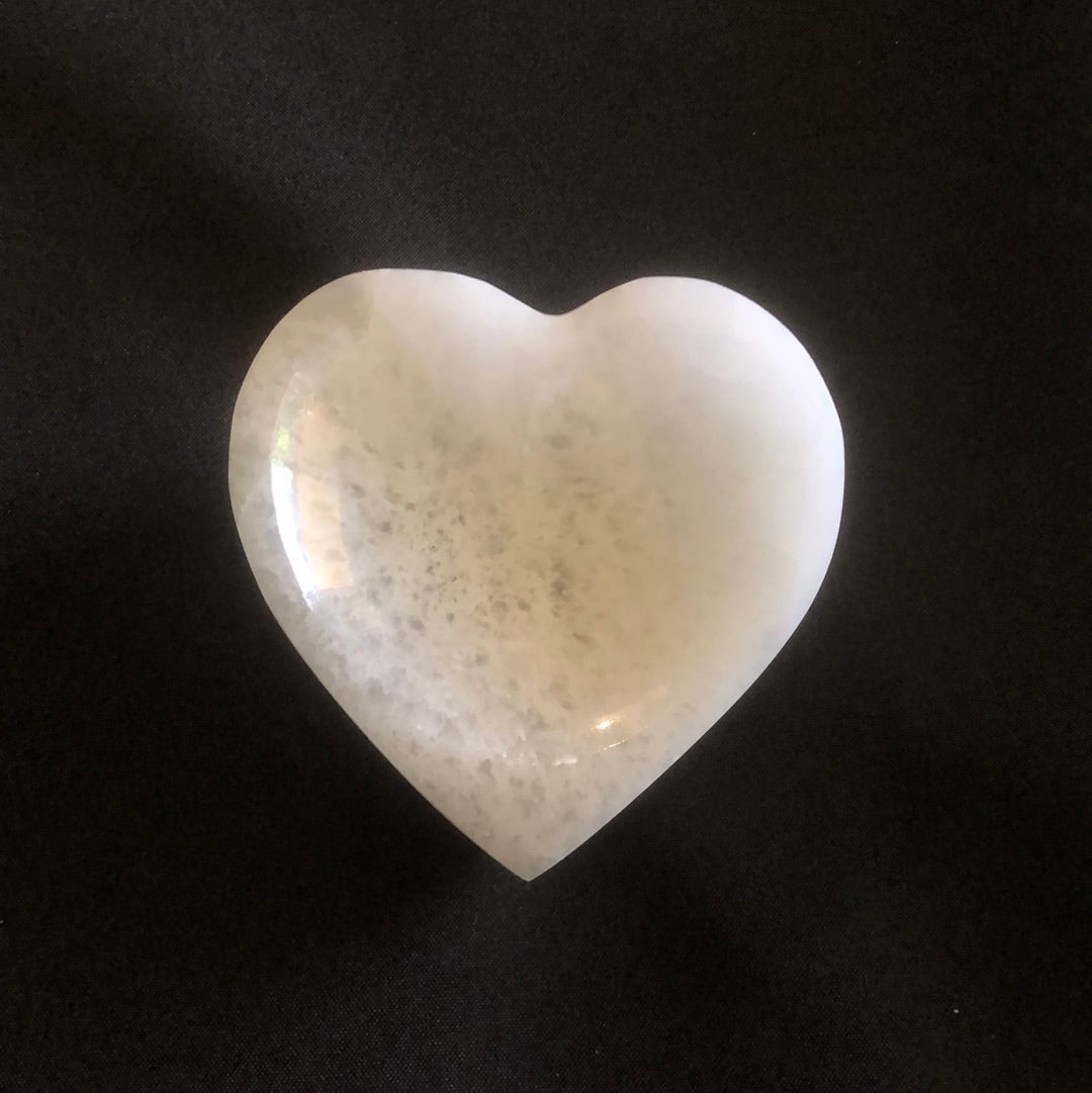 Heart Selenite Bowl 001