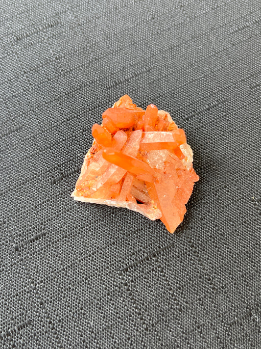 Tangerine Quartz Cluster 007