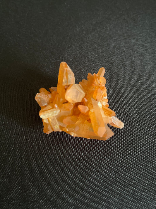 Tangerine Quartz Cluster 012