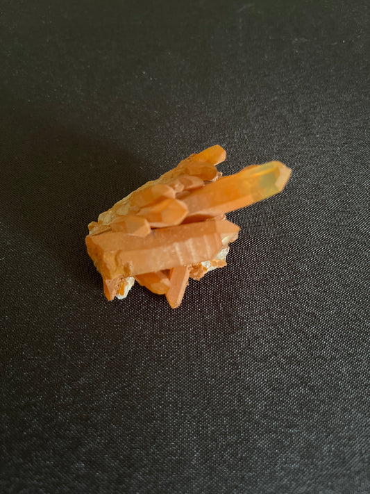 Tangerine Quartz Cluster 013