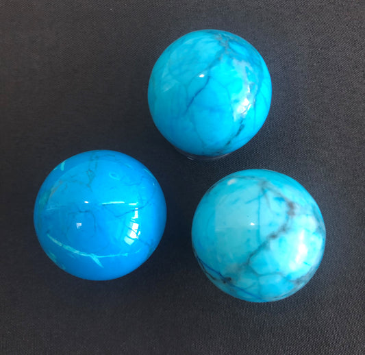 Blue Howlite Sphere