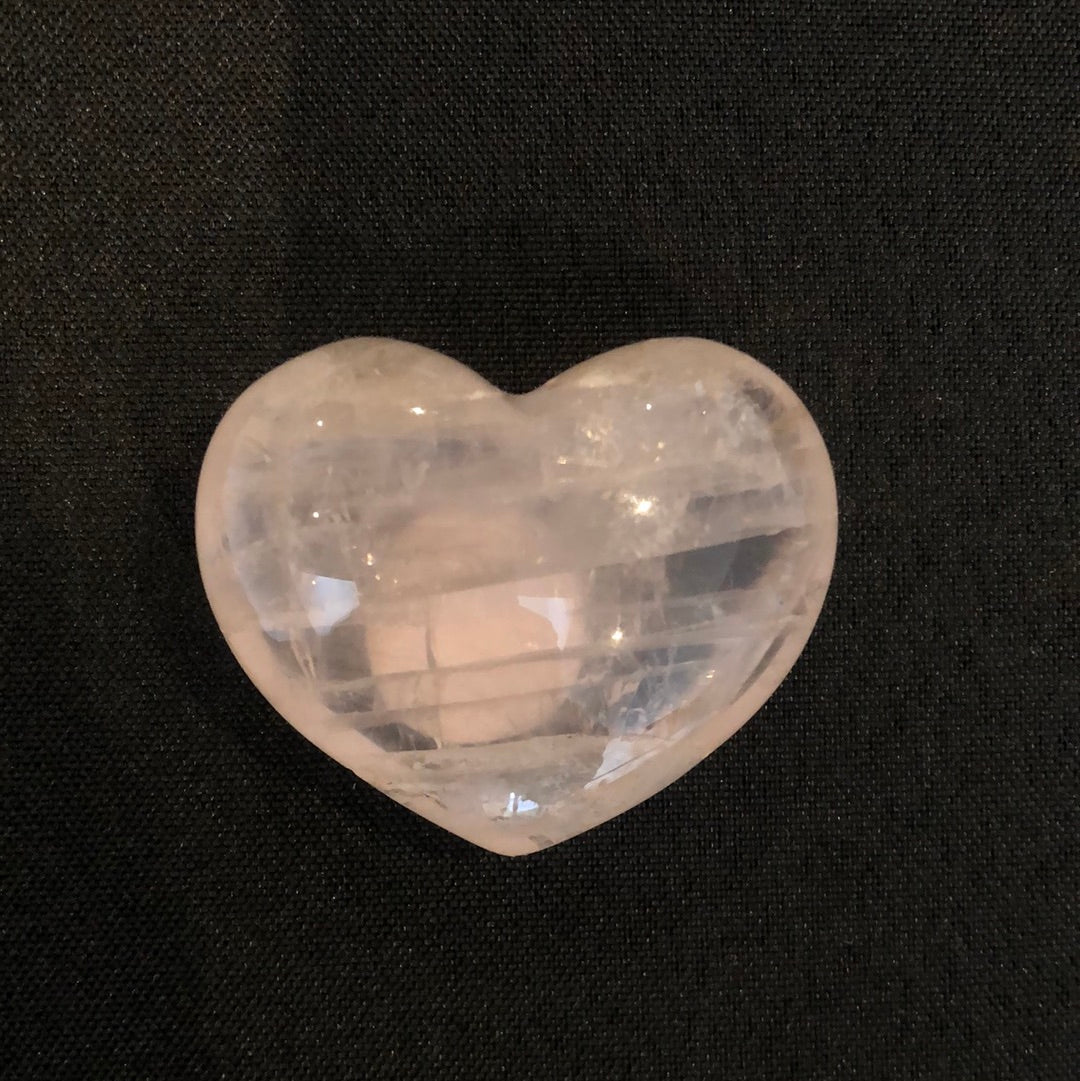 Rose Quartz Heart