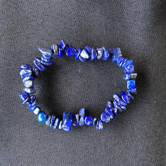 Lapis Lazuli Chip Bracelet