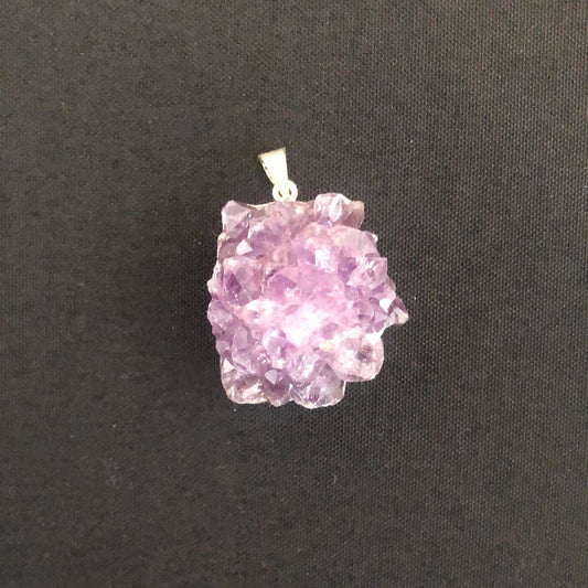 Amethyst Cluster Pendant