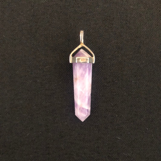 Chevron Amethyst s/s Pendant