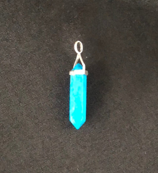 Blue Howlite s/s Pendant