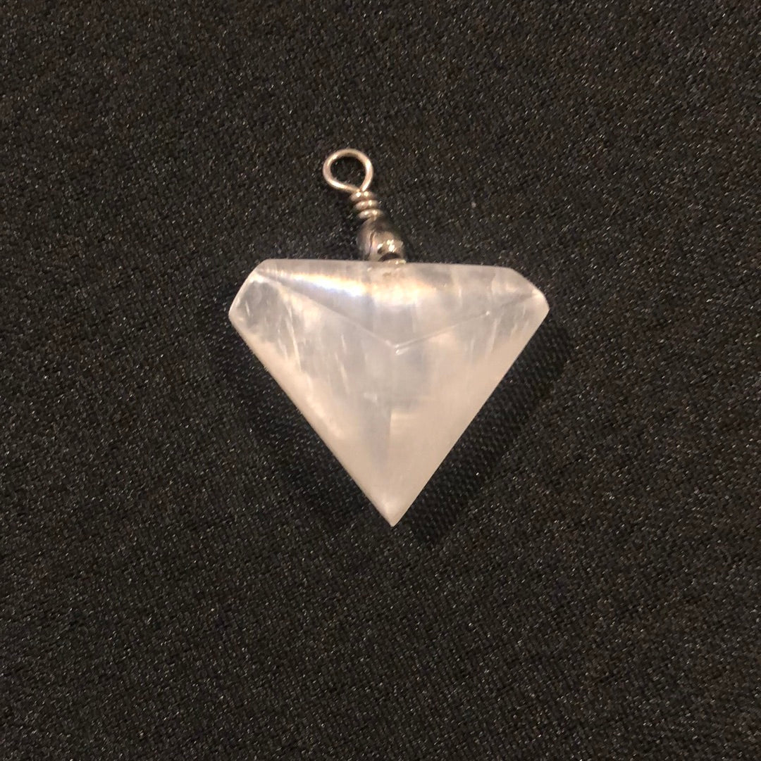 Selenite Pendant