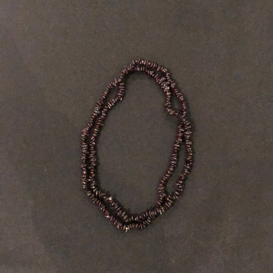 Garnet Chip Necklace